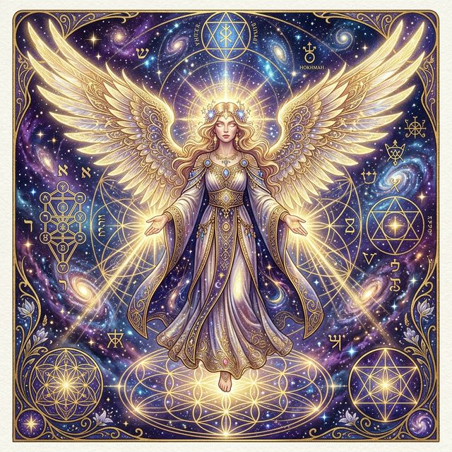 Guide spirituel angélique dans le cosmos